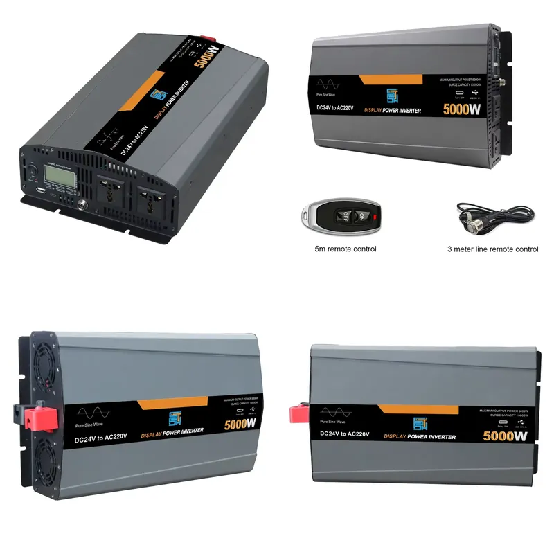 Off Grid Solar Inverter 48V 6000W - Przetwornica napięcia DC 12V 24V 48V