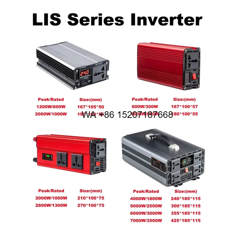 Pure Sine Wave Inverter 5000W 48V 220V - Wmwmnu – inwerter prądu stałego do