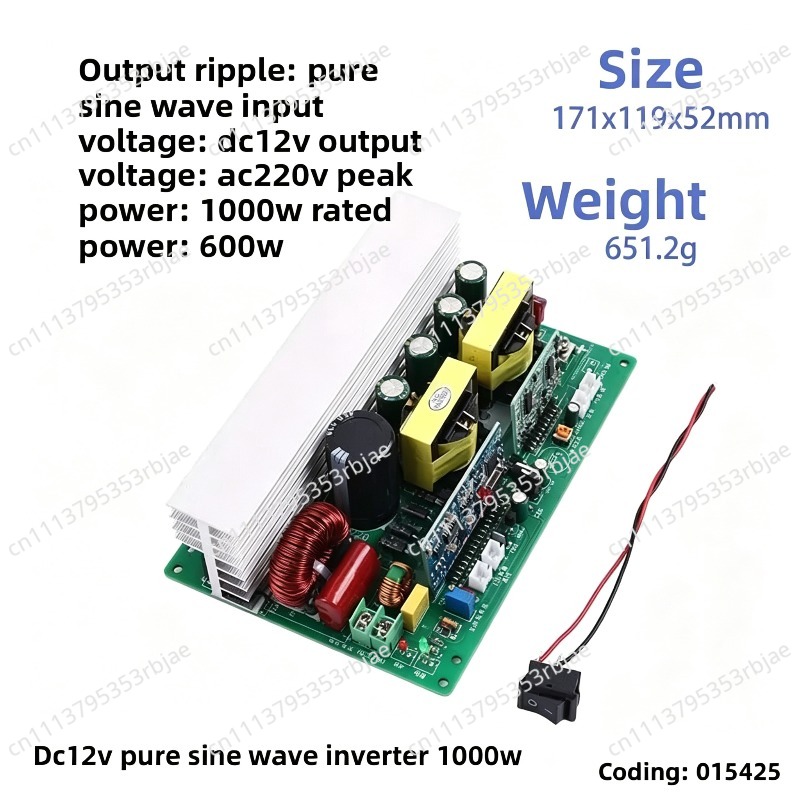 Płytka główna inwertera sinuso – Pure Sine Wave Inverter Board 24V 48V recenzja i cena