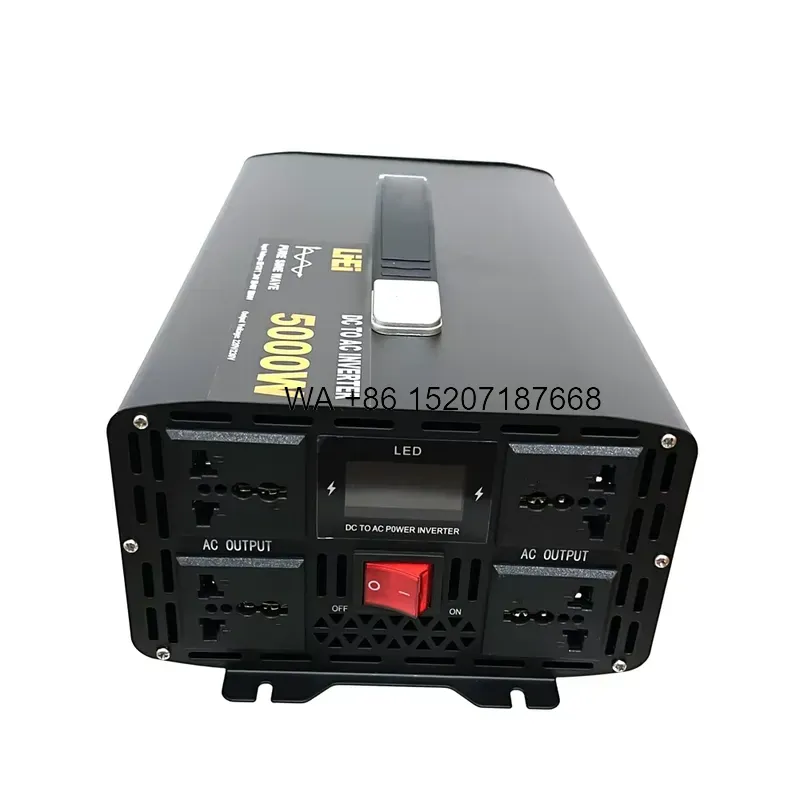 Wmwmnu – inwerter prądu stałeg – Pure Sine Wave Inverter 5000W 48V 220V recenzja i cena